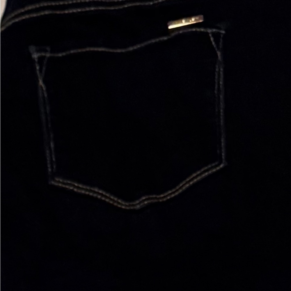 37-Anne Klein Dark Blue Skinny Jeans - Picture 3 of 4
